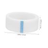 NULYLU Breathable White Eyelash Extension Tape, 1.2 cm Wide, Nonwoven, 20 Rolls, Gentle on Skin view 4
