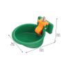 Automatic Water Dispenser Cow Water Bowl for Sheep, Green Plastic view 2
