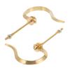Toddmomy 2-Pack Brass Hanging Hooks for Bird Cages view 1