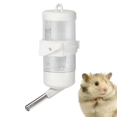 Hamster Water Bottle, Leak-Free Dispenser for Gerbils and Small Animal Cages