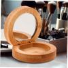 Abaodam 2-Pack Folding Bamboo Cosmetic Mirrors view 4