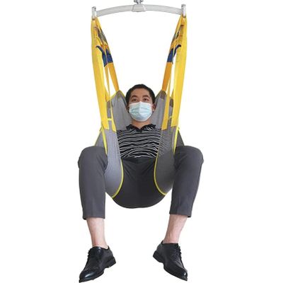 LESBJFDM Medical Full-Body Patient Lift Sling with Toileting Opening