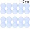 minkissy 10-Pack Plastic Contact Lens Cases with Dual Compartments view 2