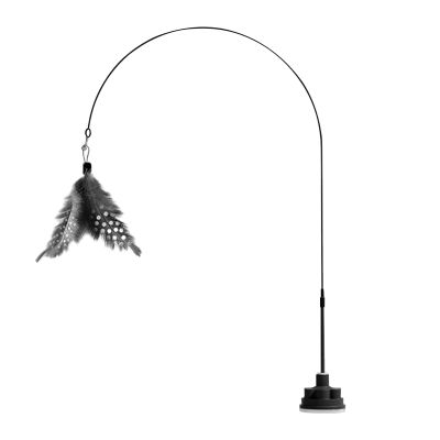 Generic Cat Teaser Toy - Interactive Wand with Bell and String