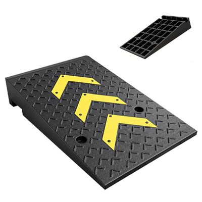 Rubber Threshold Ramp for Cars, Scooters, Bicycles & Motorcycles