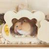 Wooden Hamster Hideout: Pet Cabin with Small Clouds for Gerbils view 3