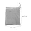 Kisangel 2-Piece Waterproof Diaper Bag Set, Large and Small Reusable Zipper Storage Bags view 2
