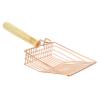 VANZACK Metal Cat Litter Scoop with Sieve and Wooden Handle view 1