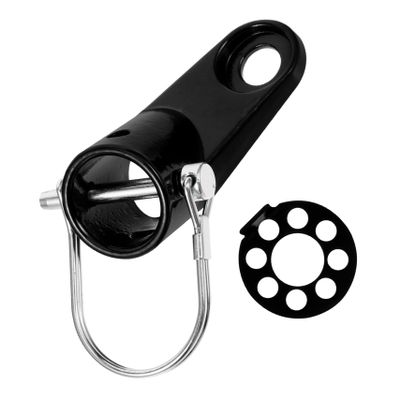 Toyvian Steel Bicycle Trailer Hitch Coupler Adapter