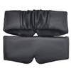 Silk Satin Sleep Mask, Comfortable Eye Mask, Eye Protection, Relaxation, Enlarged Eye Cover, for Women and Men, Sleep & Health (Black, 4 Pieces) view 1
