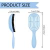 ZPTEE Hair Brush with Natural Boar Bristles, Antistatic Detangling Brush for All Hair Types view 2