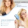 ZPTEE Hair Brush with Natural Boar Bristles, Antistatic Detangling Brush for All Hair Types view 4