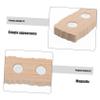 3-Piece Magnetic Nail Practice Stand with Wooden Base view 3