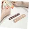 3-Piece Magnetic Nail Practice Stand with Wooden Base view 4