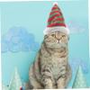 iplusmile Christmas Pet Hat for Cats and Small Dogs view 3