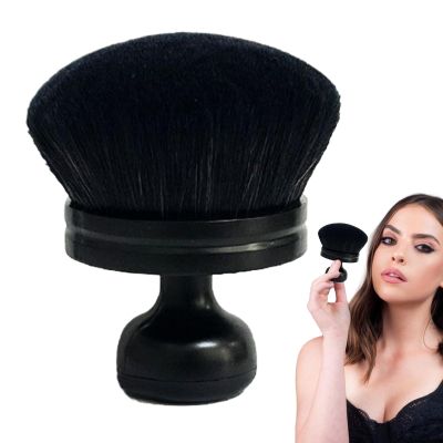 Extra-Large Oval Body Makeup Brush for Bronzer, Sunscreen, Foundation, and Loose Powder