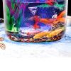 Lijiaxiuyc-101 Small Round Acrylic Aquarium, Clear, Drop-Resistant view 4