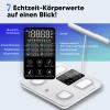 arboleaf Digital Body Fat Scale with Hand Sensors, 50 Metrics, Large Display view 2