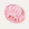 Women's Satin Sleep Bonnet, Powder view 1