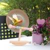Bird Perch | Learning Toy for Cockatiels with Wooden Swing Stand view 2