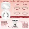 Higu Clace Magnetic Eyelashes with Applicator, No Eyeliner Needed, Natural Look (Set-E) view 3