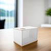 Multifunctional Transparent Acrylic and Wood Hamster Sand Bath Box view 3