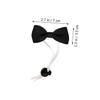 Toyvian Small Pet Graduation Hat and Bow Tie Set view 2