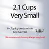 WROSWT Stainless Steel Dog Bowls, Rust-Resistant, with Non-Slip Rubber Bottom, Food-Grade, BPA-Free, 2-Pack (850 ml) view 3
