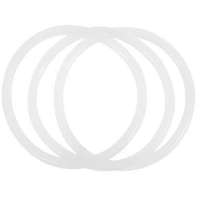 Rubber Rings for Singing Bowls, 3-Pack, White