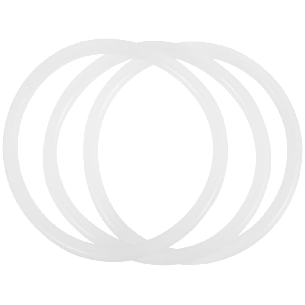 Rubber Rings for Singing Bowls, 3-Pack, White