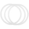 Rubber Rings for Singing Bowls, 3-Pack, White view 1