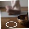 Rubber Rings for Singing Bowls, 3-Pack, White view 2