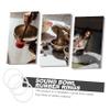 Rubber Rings for Singing Bowls, 3-Pack, White view 3