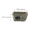 FUTUREORYY Handwoven Reed Grass Hamster House, 1 Piece view 2