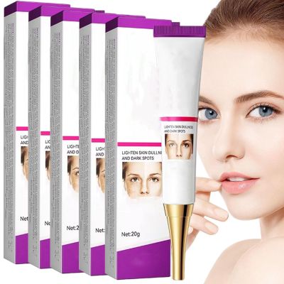 Dark Spot Remover for Face, Niacinamide Freckle-Removing Serum, Brightening Body Cream, Hydrating Facial Serum (5-Piece)