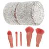 1-Piece Rhinestone Plastic Makeup Brush Holder Set view 1