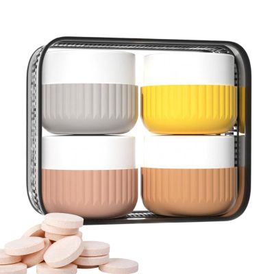Generic Travel Containers – Leakproof Small Travel Bottles for Cosmetics, 4-Piece Set
