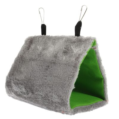 TOYANDONA Parrot Hammock Plush Warm Bird Nest