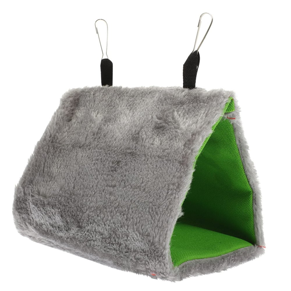 TOYANDONA Parrot Hammock Plush Warm Bird Nest