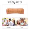 Alipis Plastic Summer Pillow with Breathable Lumbar Support, Yellow view 4