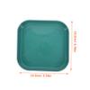 ibasenice 5-Piece Shallow Cat Food Bowls, Non-Slip Stackable PP Pet Bowls for Cats and Small Dogs, Easy to Clean view 2