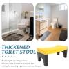 OATIPHO Toilet Stool, Modern PP Squat Stool with Non-Slip Surface, Easy to Clean, for Adults, Random Color view 3