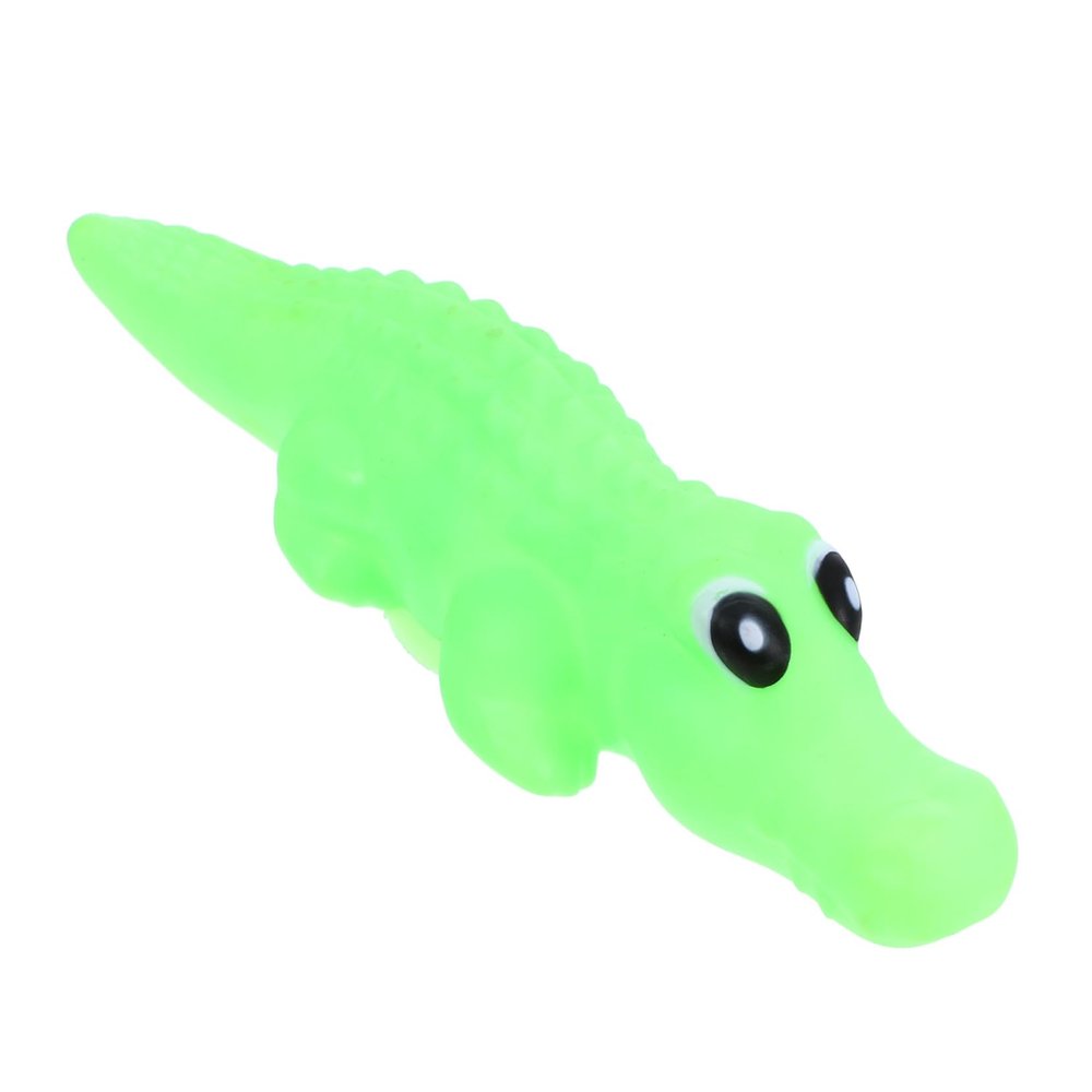 ibasenice Alligator-Shaped Squeaky Toy for Small Dogs