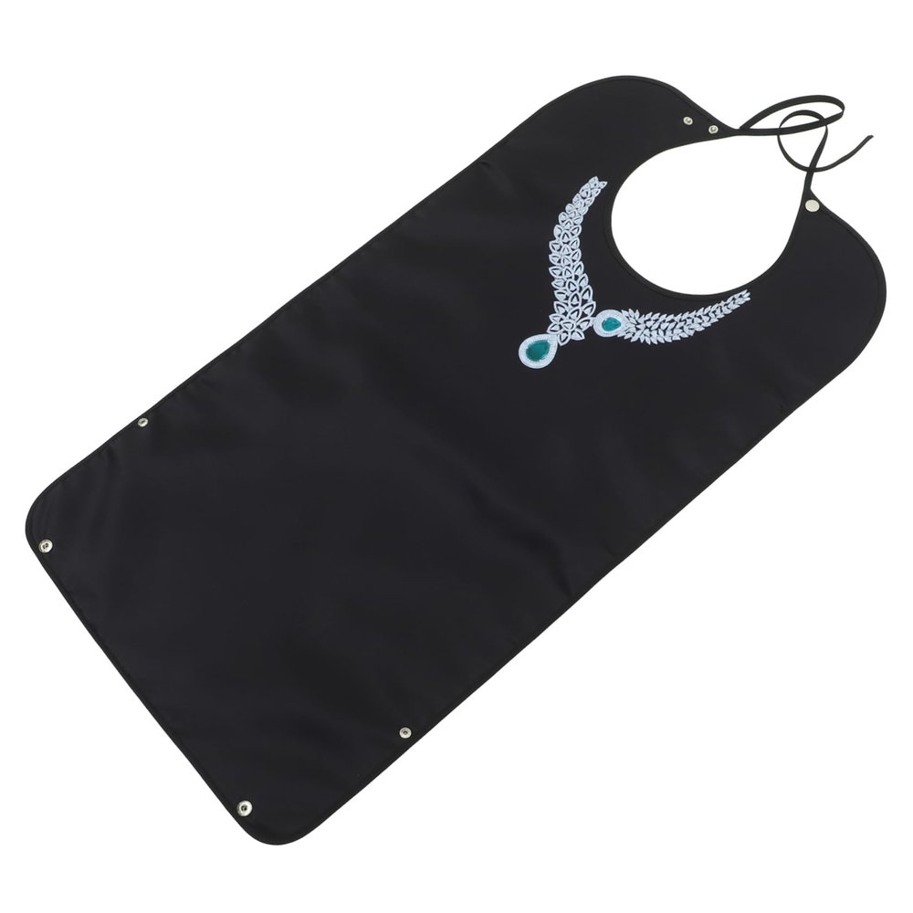 SHERCHPRY Bib for Adults and Seniors, Soft Protective Eating Scarf, Durable Feeding Apron