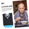 SHERCHPRY Bib for Adults and Seniors, Soft Protective Eating Scarf, Durable Feeding Apron view 3