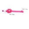 Yardwe 4-Piece Flower Collars for Pets, Bell and Flower Pattern, Adjustable Metal D-Ring view 2