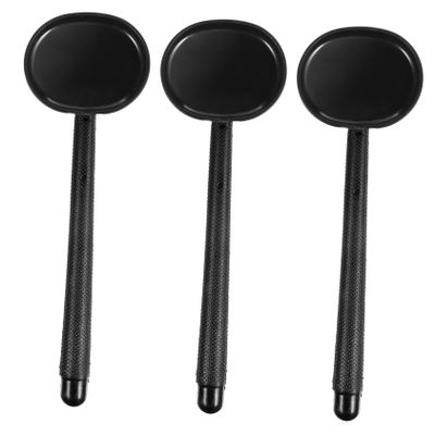 Black Handheld Eye Occluder, 3-Piece, ABS