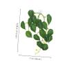 ibasenice Hanging Artificial Plants for Reptile Terrariums with Suction Cups view 2