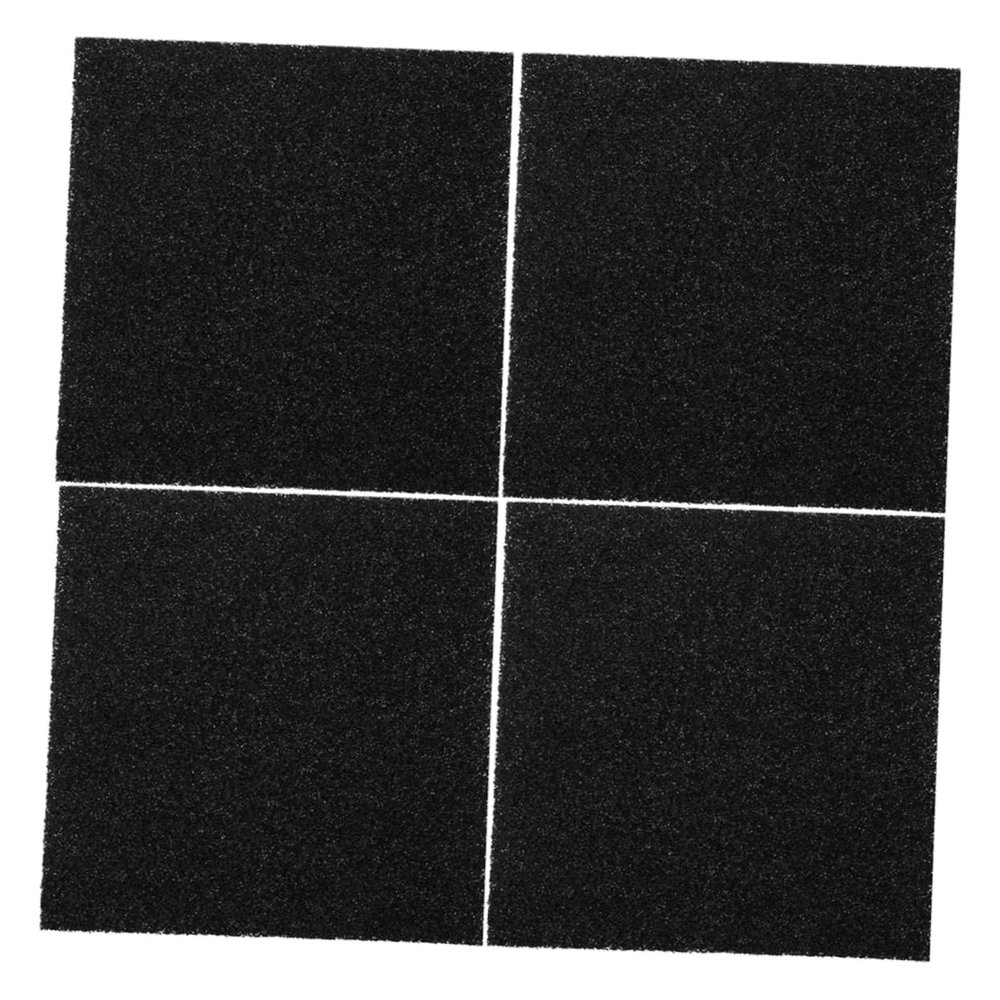 SAFIGLE Square Activated Charcoal Filters - 4 Pack