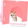 PVC Hamster House Hideaway for Small Pets, Break- and Abrasion-Resistant view 4